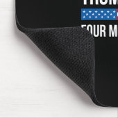 Trump - Vier weitere Jahre -  Mousepad (Ecke)