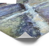 Trump Vintage Schiffe Akrylkunst Poster (Ecke)