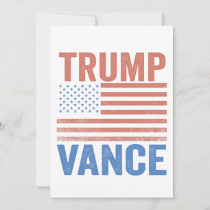 Trump-Vizepräsident Vance Flag Einladung
