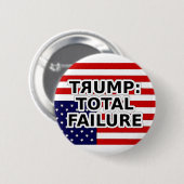 TRUMP: VOLLSTÄNDIGER FEHLSCHLAG  BUTTON (Vorne & Hinten)