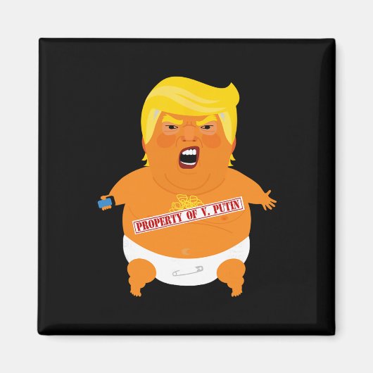 Trump Von Blimp - Eigentum Von V Putin Magnet (Vorne)