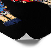 Trump Vs. Kim Jong-un 2020 Whose Rocket Is Bigger  Poster (Ecke)