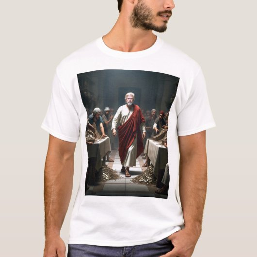 Trump vs the Money Changers T-Shirt (Vorderseite)
