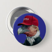 Trump Vulture Button (Vorne & Hinten)