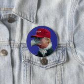 Trump Vulture Button (Beispiel)