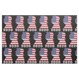 Trump-Wahl 2020-Muster Stoff