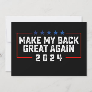 Trump-Wahl 2024 wieder großartig machen Einladung