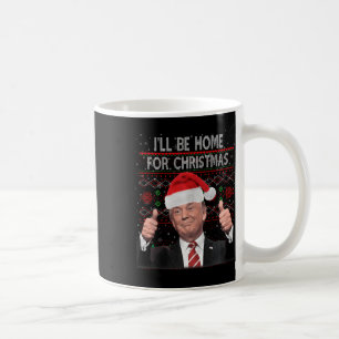 Trump Wahl Merry Ugly Weihnachtsfeiertag Santa Kaffeetasse
