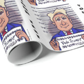 Trump wählen geschenkpapier (Rolleneckpunkt)