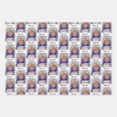 Trump wählen geschenkpapier set (Vorderseite)