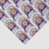 Trump wählen seidenpapier (Detail)