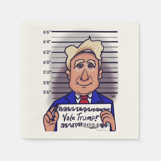 Trump wählen serviette (Vorderseite)