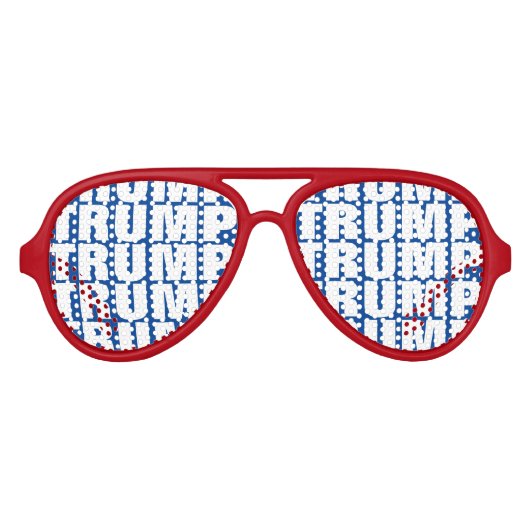 TRUMP Wähler Party schattet Sonnenbrille (Vorderseite)
