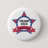 Trump-Wahlknopf 2024 Button (Vorderseite)