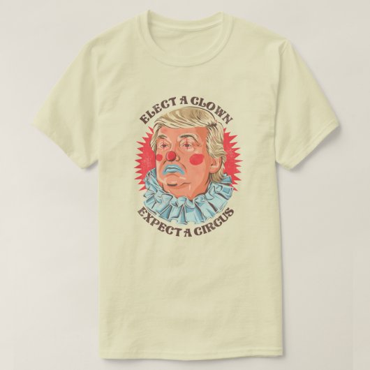 Trump wählt einen CLOWN-T - Shirt (Design vorne)