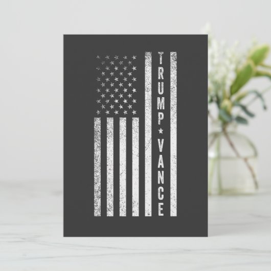 Trump wählt republikanische amerikanische Wahlen W Einladung (Stehend Vorderseite)