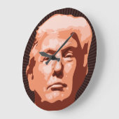 trump wall clock große wanduhr (Winkel)
