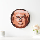 trump wall clock große wanduhr (Zuhause)