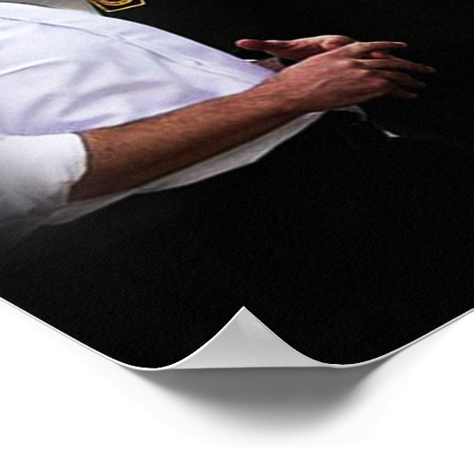 Trump Wall der Liebe Stephen Miller Poster (Ecke)