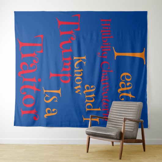 Trump Wandteppich (Beispiel (Horizontal))