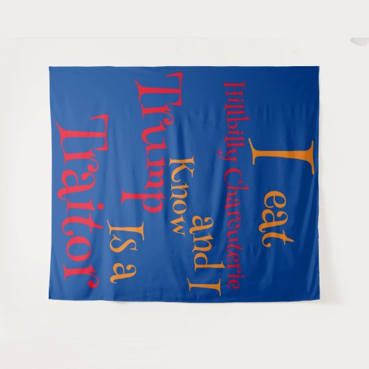 Trump Wandteppich (Vorderseite (Horizontal))