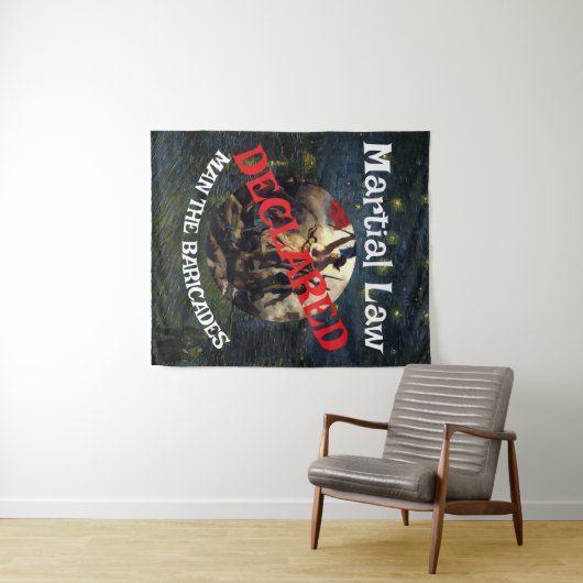 Trump Wandteppich (Beispiel (Horizontal))