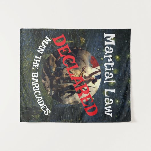 Trump Wandteppich (Vorderseite (Horizontal))