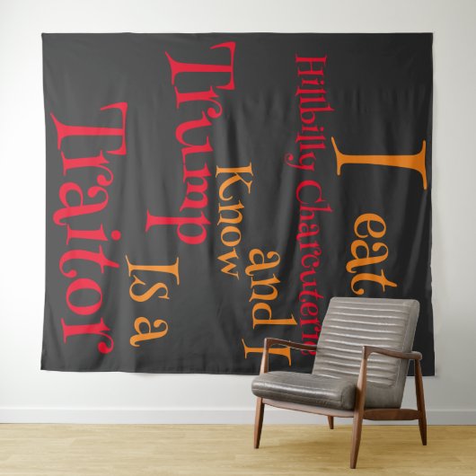 Trump Wandteppich (Beispiel (Horizontal))