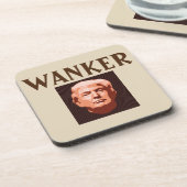 Trump Wanker Getränke Coaster Getränkeuntersetzer (Linke Seite)