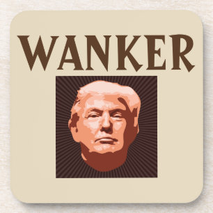 Trump Wanker Trinkuntersetzer Getränkeuntersetzer