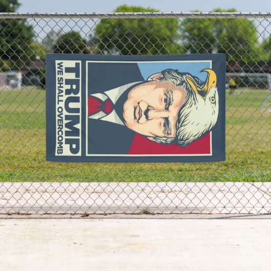 Trump We will Overcomb Banner (Insitu)