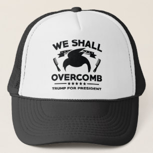 Trump We will Overcomb Truckerkappe