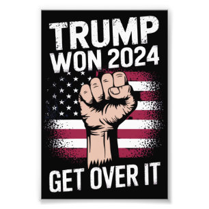 Trump We Won gewinnt Amtseinführung 47 US-Präsiden Fotodruck