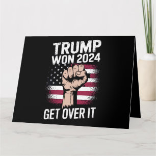 Trump We Won gewinnt Amtseinführung 47 US-Präsiden Karte