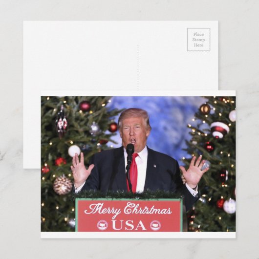 Trump Weihnachten (Vorne/Hinten)