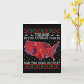 Trump Weihnachten besser abdecken als 5g Kann er Karte (Gelbe Blume)