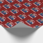 Trump Weihnachten Geschenkpapier (Ecke)