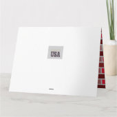 Trump Weihnachten Karte (Rückseite)