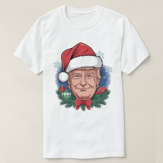 Trump Weihnachten T-Shirt (Design vorne)