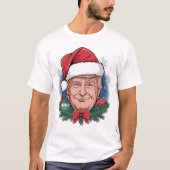 Trump Weihnachten T-Shirt (Vorderseite)