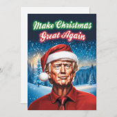 Trump - Weihnachten wieder großartig machen (Vorne/Hinten)