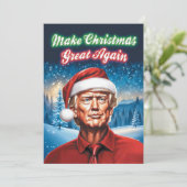 Trump - Weihnachten wieder großartig machen (Stehend Vorderseite)