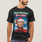 Trump - Weihnachten wieder großartig machen T-Shirt (Vorderseite)