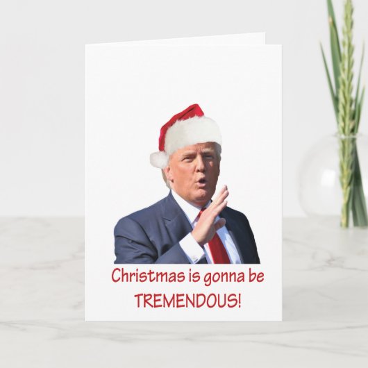 Trump: Weihnachten wird unglaublich! (Vorderseite)