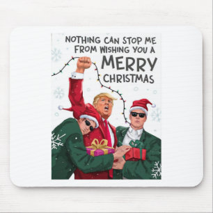 Trump Weihnachts-Funny wünscht dir ein frohes Weih Mousepad
