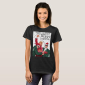 Trump Weihnachts-Funny wünscht dir ein frohes Weih T-Shirt (Vorne ganz)
