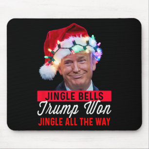 Trump Weihnachts-Shirt Jingle Bells Lustiges Trump Mousepad