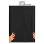 Trump - Weihnachtsgetränk-Flasche - Behalt Amerika Flachmann (Rückseite)