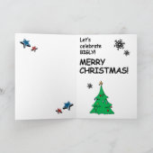 Trump Weihnachtskarte - Ich hoffe, Ihr Weihnachten (Innenseite)