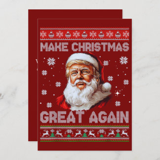 Trump Weihnachtsmann macht Weihnachten wieder groß